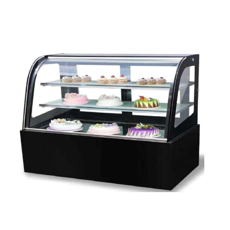 单弧展示柜(三层)