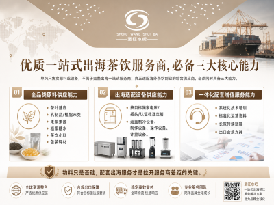 海外奶茶店采购成本解析：分散采购与一站式采购模式对比 | product image
