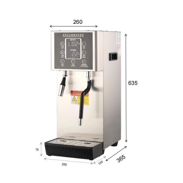 商用定温 蒸汽奶泡机 (按键款) | product image