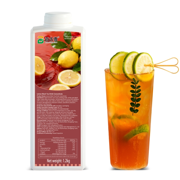 柠檬红茶饮料浓浆 | product image